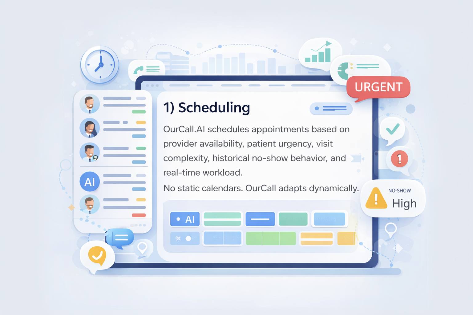 Smart AI Scheduling